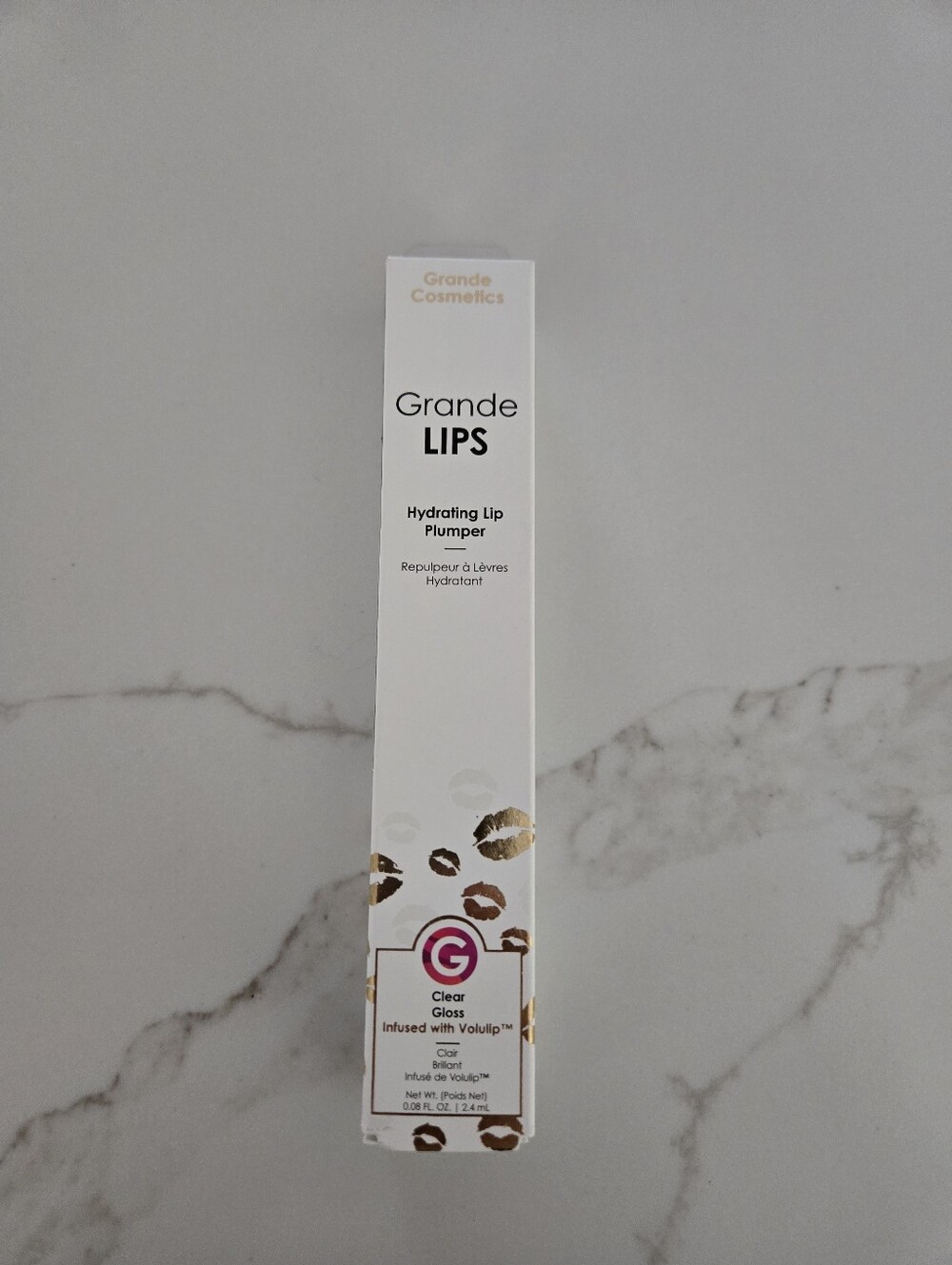 NWT GRANDE LIPS Hydrating Lip Plumper - Clear